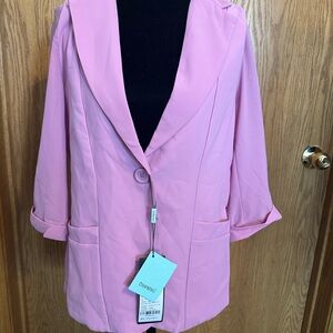 Pink Women's Blazer